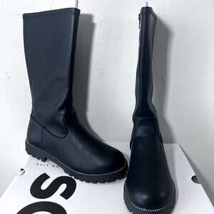 NEW black tall boots